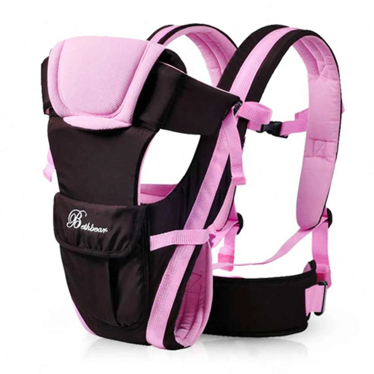 Baby Sling Carrier, 4-in-1 Ergonomic Baby Backpack Carrier, Easily Adjustable Baby Carrier Newborn to Toddler